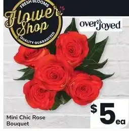 Albertsons Mini Chic Rose Bouquet offer