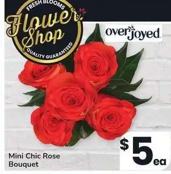 Albertsons Mini Chic Rose Bouquet offer