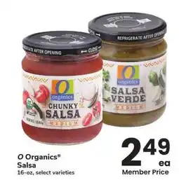 Albertsons O Organics Salsa - 16 - oz, select varieties offer