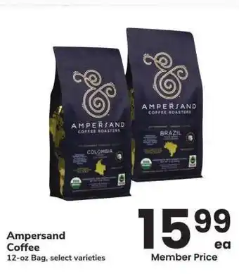 Albertsons Ampersand Coffee - 12 - oz Bag, select varieties offer