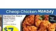 Albertsons Signature 8 pc. Fried or Baked Chicken - 2 Breasts, 2 Wings, 2 Thighs, 2 Legs offer