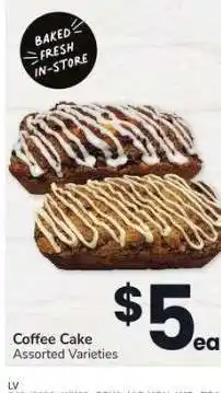 Albertsons Coffee Cake - Assorted Varieties offer