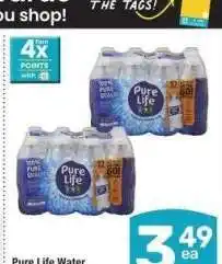 Albertsons Pure Life Water - 12 Pack 12 oz offer