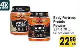 Albertsons Body Fortress Protein Powder - 1.74-1.78 lb. Select Varieties offer