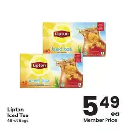 Albertsons Lipton Iced Tea - 48 - ct Bags offer