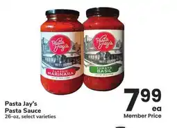 Albertsons Pasta Jay's Pasta Sauce - 26 - oz, select varieties offer