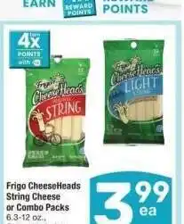 Albertsons Frigo CheeseHeads String Cheese or Combo Packs - 6.3-12 oz., Select Varieties offer