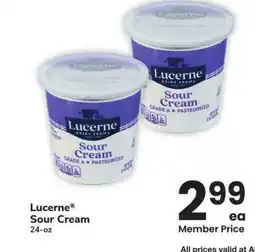 Albertsons Lucerne Sour Cream - 24 - oz offer