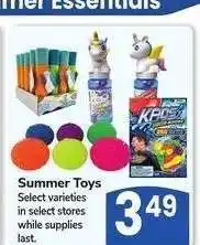 Albertsons Summer Toys - Select varieties offer