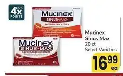 Albertsons Mucinex Sinus-Max - 20 ct. Select Varieties offer