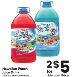 Albertsons Hawaiian Punch Juice Drink - 128-oz, select varieties offer