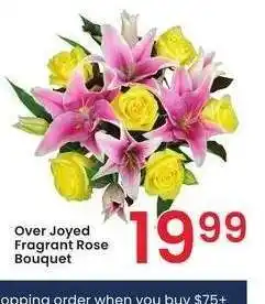 Albertsons Over Joyed Fragrant Rose Bouquet offer