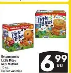 Albertsons Entenmann's Little Bites Mini Muffins - 10 ct., Select Varieties offer