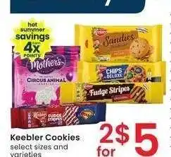 Albertsons Keebler Cookies - select sizes and varieties offer