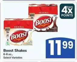 Albertsons Boost Shakes - 6-8 oz., Select Varieties offer