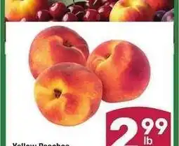 Albertsons Yellow Peaches - Large offer