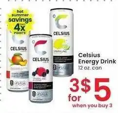 Albertsons Celsius Energy Drink - 12 oz. can offer