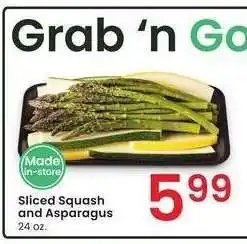 Albertsons Sliced Squash and Asparagus - 24 oz offer