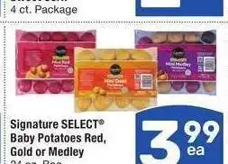 Albertsons Signature SELECT Baby Potatoes Red, Gold or Medley - 24 oz. Bag offer