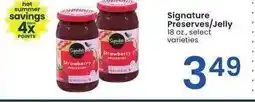 Albertsons Signature Preserves/Jelly - 18 oz., select varieties offer