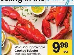 Albertsons Wild-Caught Whole Cooked Lobster - 12 oz. Previously frozen offer