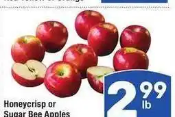 Albertsons Honeycrisp or Sugar Bee Apples offer