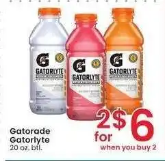 Albertsons Gatorade Gatorlyte - 20 oz. btl offer