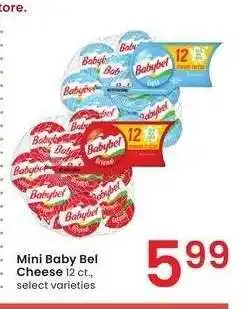 Albertsons Mini Baby Bel Cheese - 12 ct., select varieties offer
