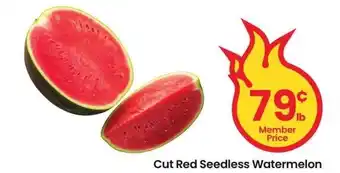 Albertsons Cut Red Seedless Watermelon offer