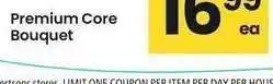 Albertsons Premium Core Bouquet offer