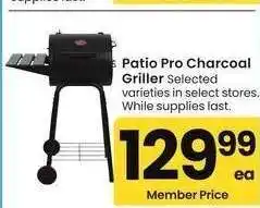 Albertsons Patio Pro Charcoal Griller - Selected varieties offer