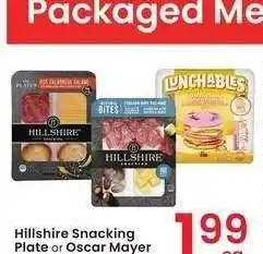 Albertsons Hillshire Snacking Plate or Oscar Mayer Basic Lunchables - 2-4.4 oz., select varieties offer