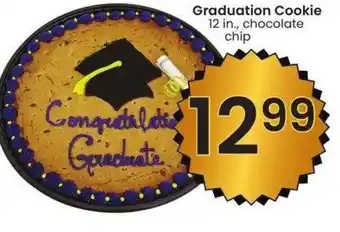 Albertsons Graduation Cookie - 12 in., chocolate chip offer