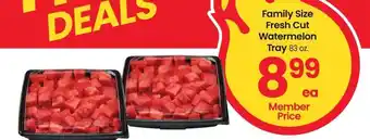 Albertsons Family Size Fresh Cut Watermelon Tray - 83 oz offer