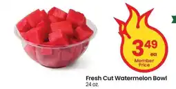 Albertsons Fresh Cut Watermelon Bowl - 24 oz offer