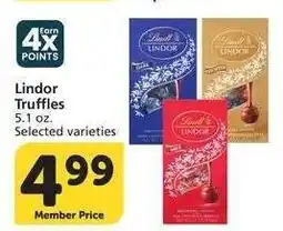 Albertsons Lindor Truffles - 5.1 oz. Selected varieties offer