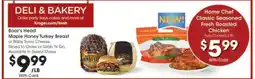 Kroger Boar's Head Maple Honey Turkey Breast or Baby Swiss Cheese offer