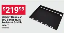 Ace Hardware Weber Genesis 300 Series Rust Resistant Griddle Insert offer