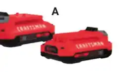Ace Hardware CRAFTSMAN V20 2 Ah Batteries 2/Pk offer