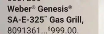 Ace Hardware Weber Genesis SA-E-325 Gas Grill offer