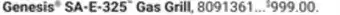 Ace Hardware Genesis SA-E-325 Gas Grill offer