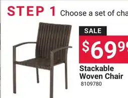 Ace Hardware Stackable Woven Chair offer