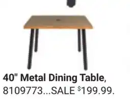 Ace Hardware 40 Metal Dining Table offer