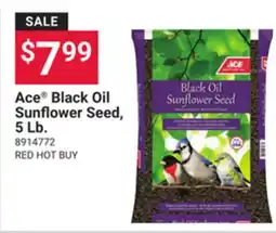 Ace Hardware Ace Black Oil Sunflower Seed 5 Lb offer
