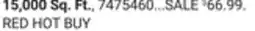 Ace Hardware 15, 000 Sq. Ft offer