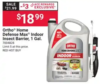Ace Hardware Ortho Home Defense Max Indoor Insect Barrier 1 Gal offer