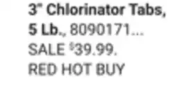 Ace Hardware 3 Chlorinator Tabs offer