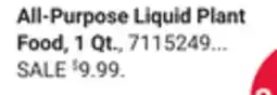 Ace Hardware All-Purpose Liquid Plant Food 1 Qt offer