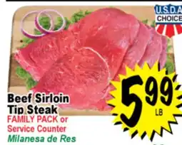 Superior Grocers Beef Sirloin Tip Steak offer