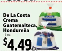 Superior Grocers De La Costa Crema Guatemalteca, Hondureña offer